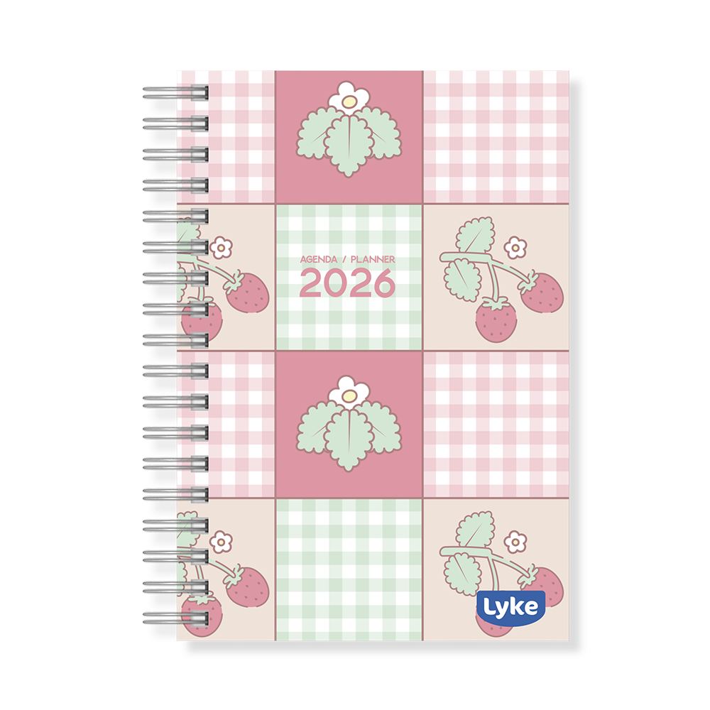 Agenda / Planner 11x15,2 cm - 16 capas - FEM - caixa c/ 32 unidades (sortidas)