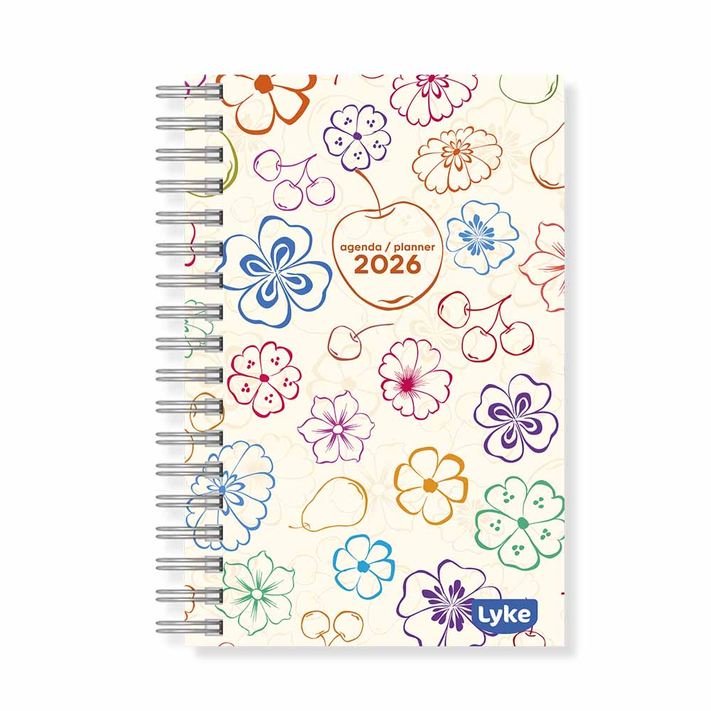 Agenda / Planner 11x15,2 cm - 16 capas - FEM - caixa c/ 32 unidades (sortidas)