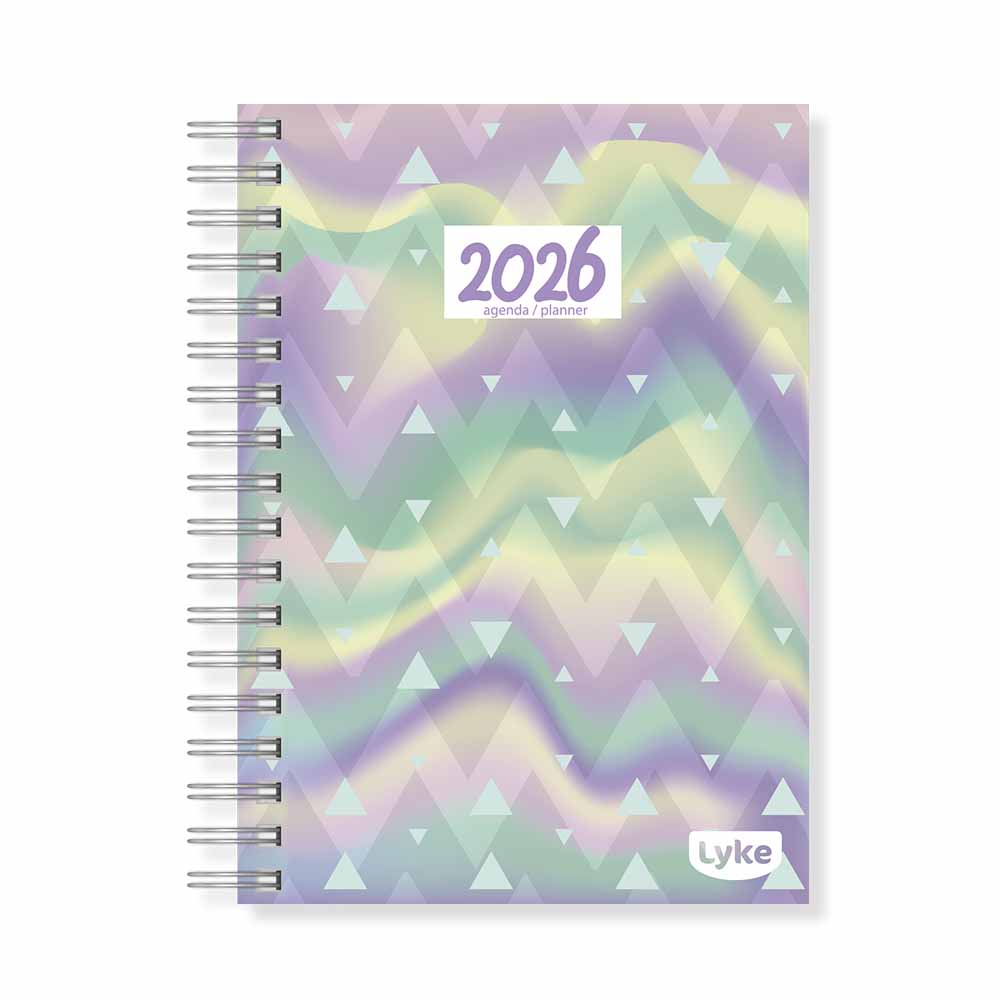 Agenda / Planner 11x15,2 cm - 16 capas - FEM - caixa c/ 32 unidades (sortidas)