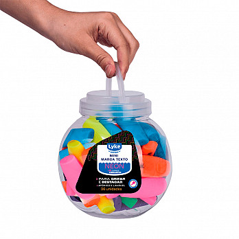 Marca Texto Mini NEON - Pote 30 un