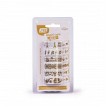 Fita Adesiva - Washi Tape Bls 6 unds (3mx15mm) - Gold