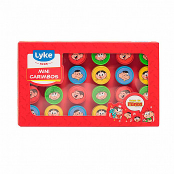 Carimbo LYKE Turma da Mônica - Caixa c/ 24 unds