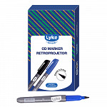 Marcador CD/Retroprojetor - Azul - 2.0 mm - cx c/ 12 unds