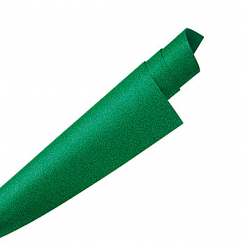 PLACA EVA GLITTER 40X48 VERDE 1,8MM PCT