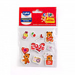 Cartela de Adesivos 3D - Love - Mix 4 modelos