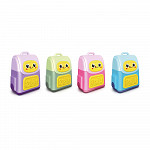 Apontador Mochila + Borracha - display c/20 unidades