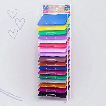 Expositor Aramado para placas de EVA