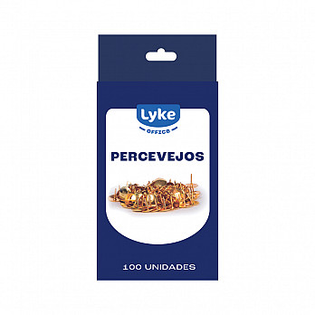 Percevejo Latonado - Cx c/ 100 pcs