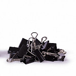 Binder Clips preto 25mm - 48 pcs