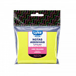 Bloco de recados autoadesivo 76x102mm NEON - 100 fls
