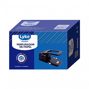 Perfurador Metal 2 Furos para até 100 Folhas