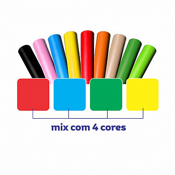 Plástico Autoadesivo - Mix 45CMX2M