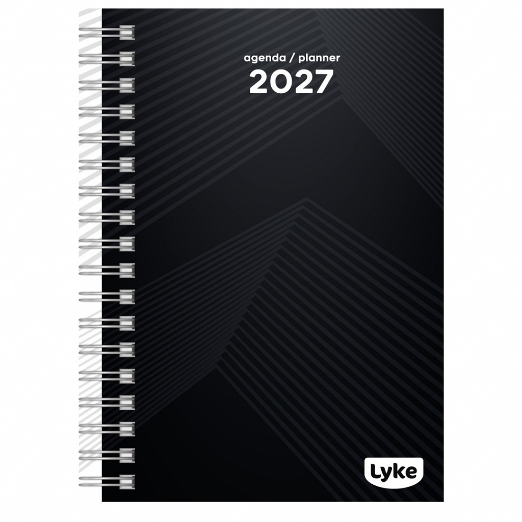 Agenda / Planner Anual 11x15,2 cm - 6 capas - MASC - caixa c/ 32 unidades (sortidas)