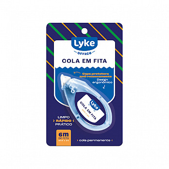 Cola em Fita 8MM*6M - Blister unitário