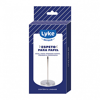 Espeto Metálico LYKE para papel