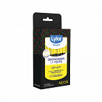 Destacador de Texto LYKE Giz Gel - Amarelo - Caixa c/ 12 un