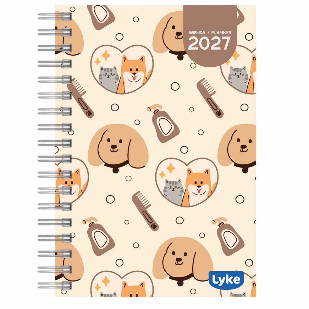Agenda / Planner Anual 15x21 cm - 16 capas - FEM - caixa c/ 32 unidades (sortidas)