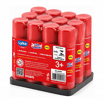 Cola Bastão LYKE 40g - 12 un