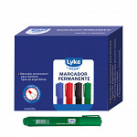 Marcador Permanente Verde - cx c/ 12 unds