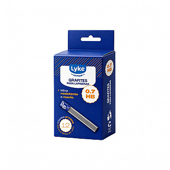 Grafite LYKE 0.7mm - Cx c/ 12 tubos