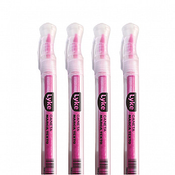 Marca Texto Neon - Rosa CX/12 UNDS - 132X13M