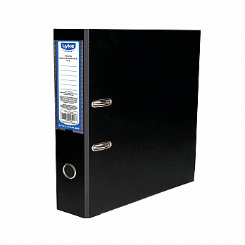 Pasta Registradora AZ Preta Lombo Largo LYKE