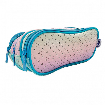 Estojo Oval 3 zíperes 9*22*11CM - DREAMS