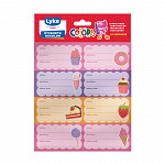 Etiqueta Escolar - 70X42mm - Estampas Femininas - Mix