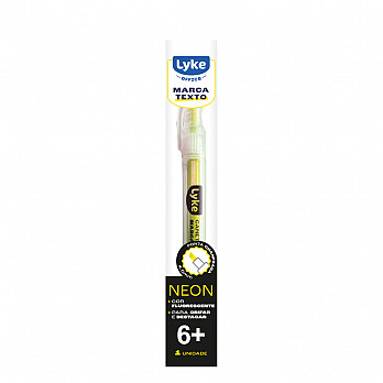 Marca Texto Neon Amarelo Blister 1 unidade - 132X
