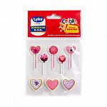Cartela de Adesivos 3D - Love - Mix 4 modelos
