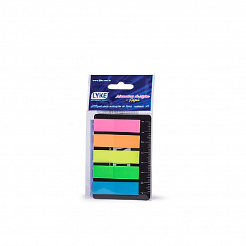 Marcador de Página - c/ 100 - Blister 5 cores NEON