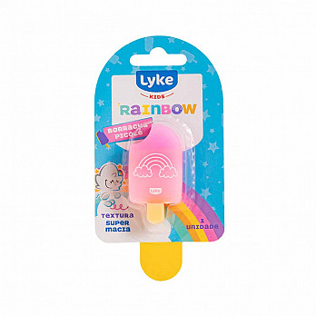 Borracha Escolar Picolé - Blister c/1