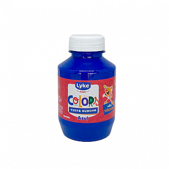 Tinta Guache 250ML CX C/12 Potes - Azul