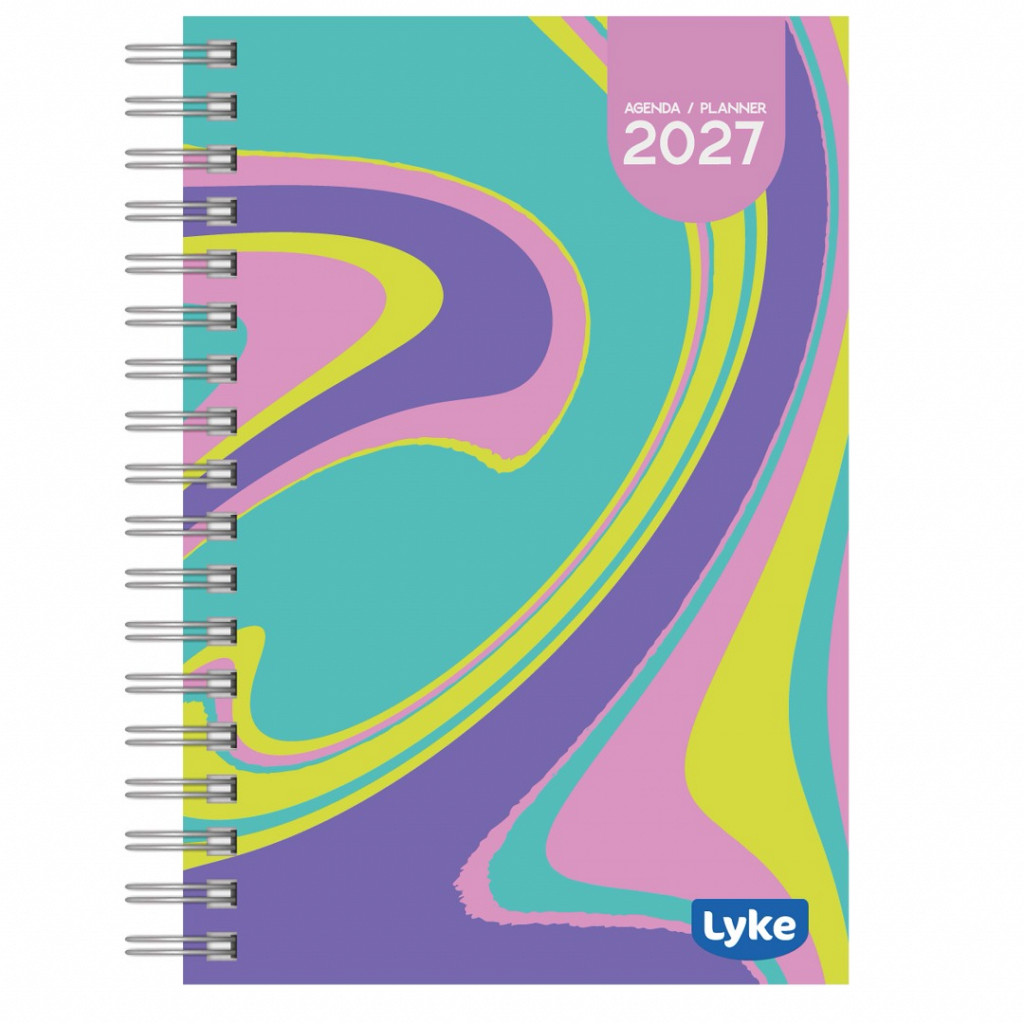Agenda / Planner Anual 15x21 cm - 16 capas - FEM - caixa c/ 32 unidades (sortidas)