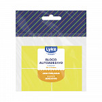 Bloco Recado Autoadesivo 38x51mm - Amarelo 100fls c/ 4