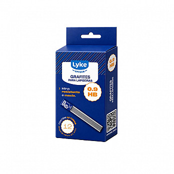 Grafite LYKE 0.9mm - Cx c/ 12 tubos