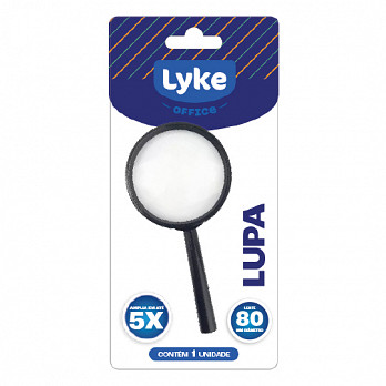 Lupa 80mm - Amplia 5x  - (Blister) 1 und