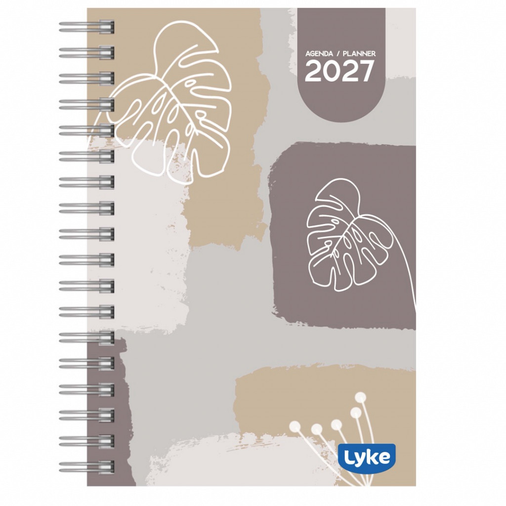 Agenda / Planner Anual 15x21 cm - 16 capas - FEM - caixa c/ 32 unidades (sortidas)