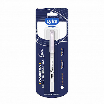 Caneta Gel Lumi Neon - Branca