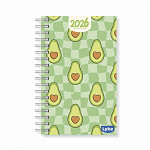 Agenda / Planner 11x15,2 cm - 16 capas - FEM - caixa c/ 32 unidades (sortidas)