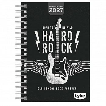 Agenda / Planner Anual 15x21cm - 6 capas - MASC - caixa c/ 32 unidades (sortidas)