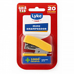 Mini Grampeador LYKE + Grampo 26/6 (cx c/1.000)