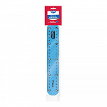 Régua Flexível LYKE - 20 cm - Azul