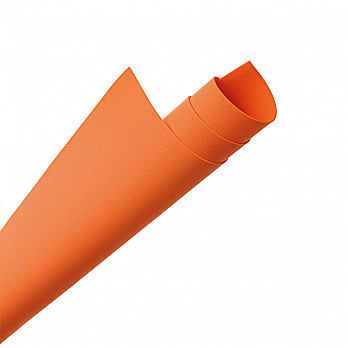 PLACA EVA LISO 40X48 LARANJA 1,5MM PCT C