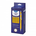 Lapiseira Protec LYKE 0.9mm - Amarela - Cx c/12 un