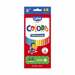 Lápis de Cor LYKE de resina reciclada - 12 cores