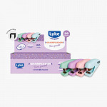 Grampeador emborrachado PASTEL p/ até 20 Fls - cx c/6 unds
