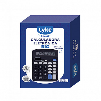 Calculadora 12 Dígitos - BIG - 15.6X20.