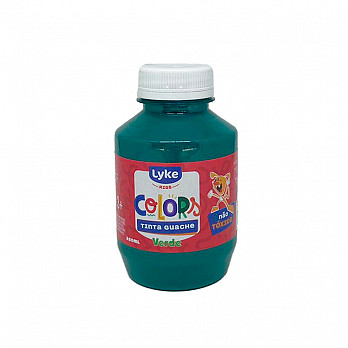 Tinta Guache 250ML CX C/12 Potes - Verde