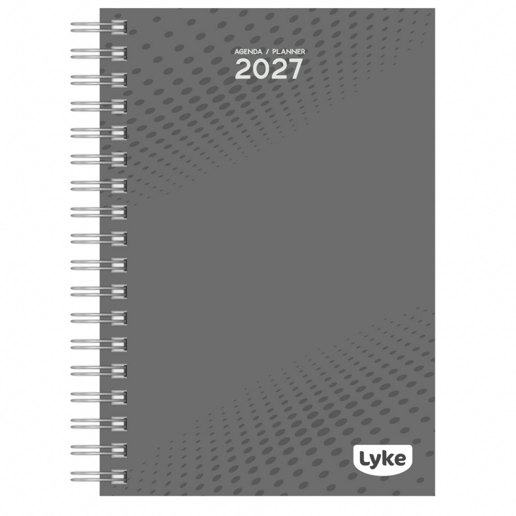 Agenda / Planner Anual 15x21cm - 6 capas - MASC - caixa c/ 32 unidades (sortidas)